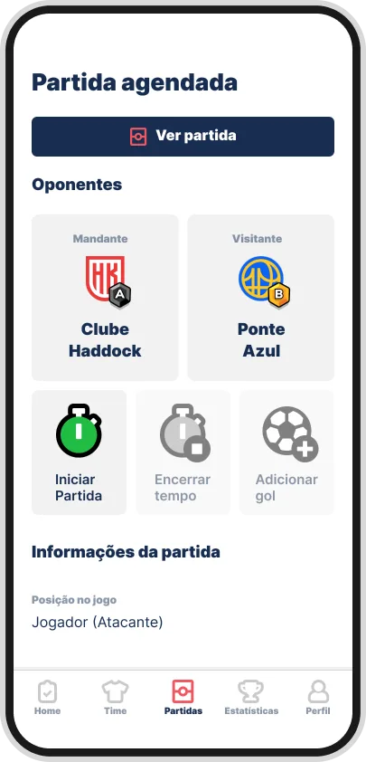 Interface principal do aplicativo Goplayer desenvolvido pela Phurshell