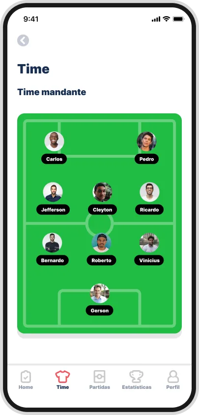 Tela secundária do aplicativo Goplayer desenvolvido pela Phurshell