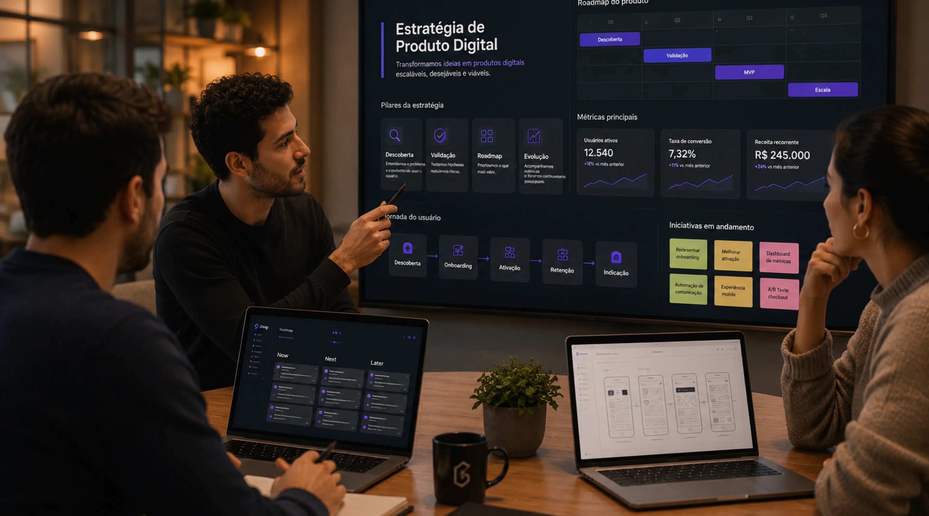 Estratégia de produto digital desenvolvida pela Phurshell